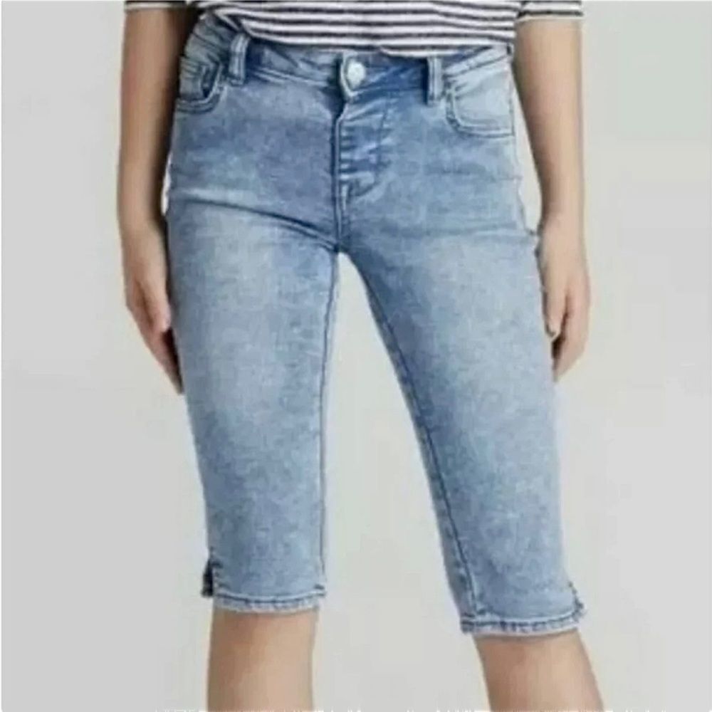 Cat & Jack Girls Stretch Capri Jeans